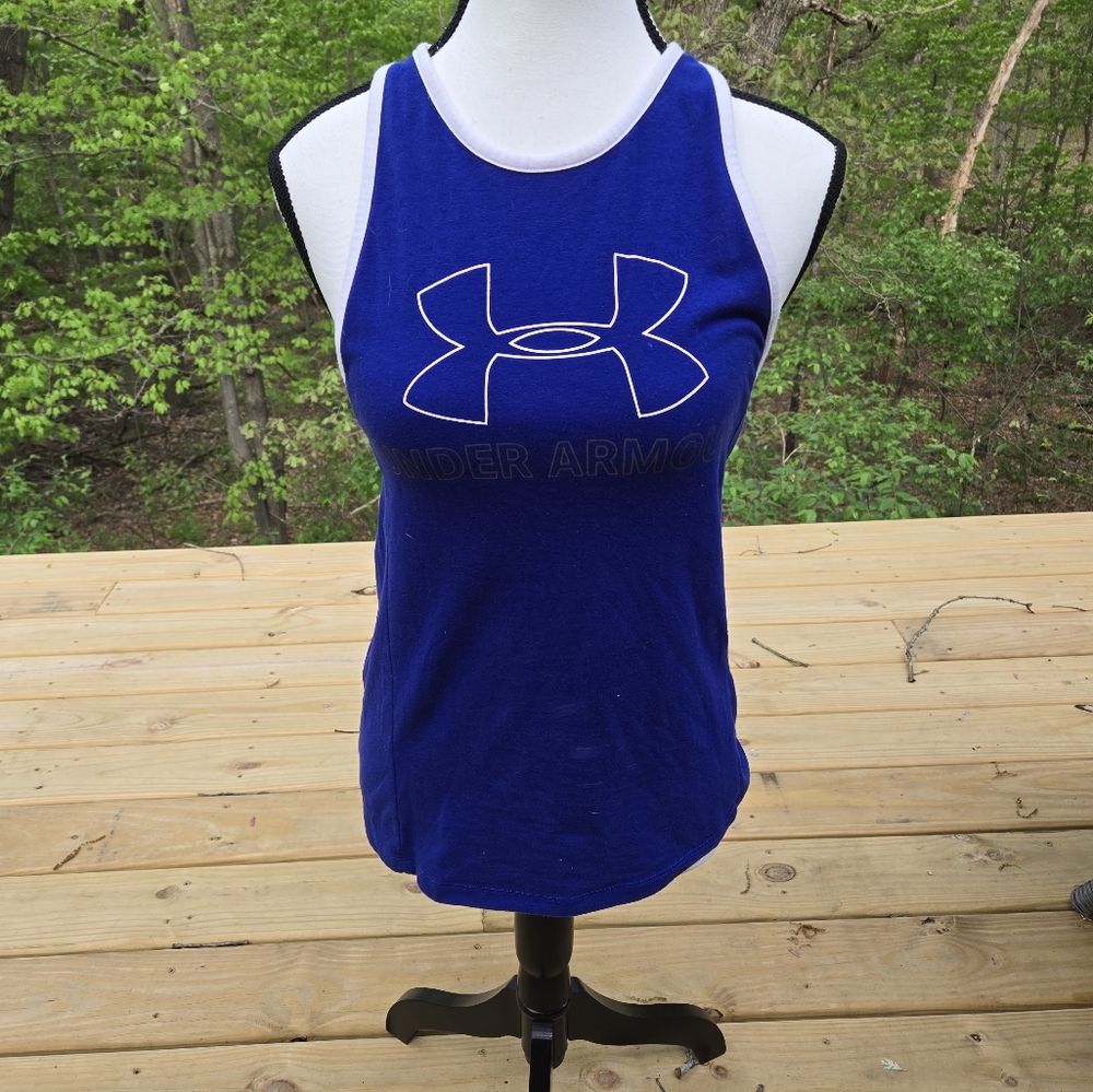 Under Armour Purple HeatGear Tank